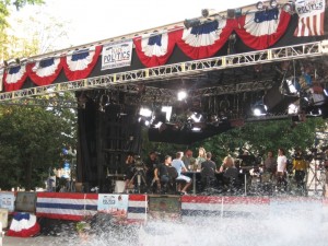 MSNBC Video Stage for Keith Olbermann