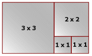 3 x 5 Rectangle Divided Into Squares